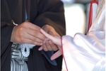 憧れの和婚♪鶴岡八幡宮で。