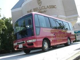 挙式当日は無料送迎バス付き!!アクセスは安心