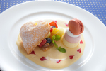シェフ特製のスイーツをご用意してお待ちしております！