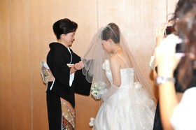 温かい家族の皆様に囲まれて