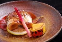 先付・椀物・造り・焼物・煮物・食事・甘味(全7品)