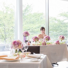 PLAN-20名様 Wドレス付 全館貸切のフルコース料理のメイン画像