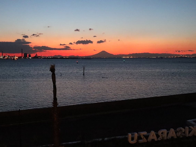 富士山と木更津の海を望む、抜群のロケーション！