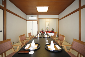 掘りごたつ式の1番人気のあるお部屋です