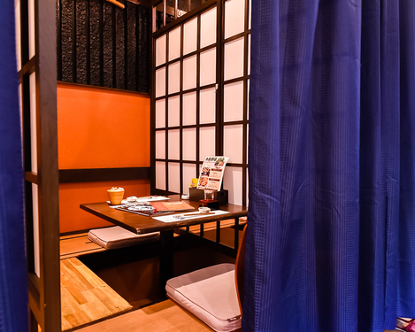 2名様用掘りごたつ式個室