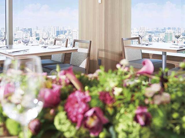 恵比寿ガーデンプレイス39階からの眺望！個室又は窓側席を用意