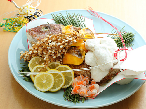 鯛金銀焼き