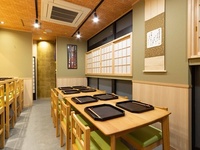 ゆったりとした店内です