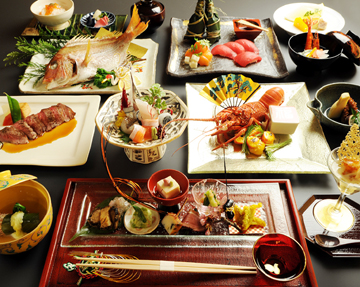 贅を尽くした当店最高級の祝会席です。