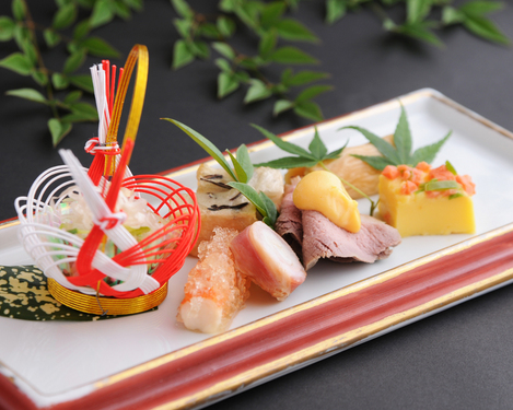 お祝い膳　八寸