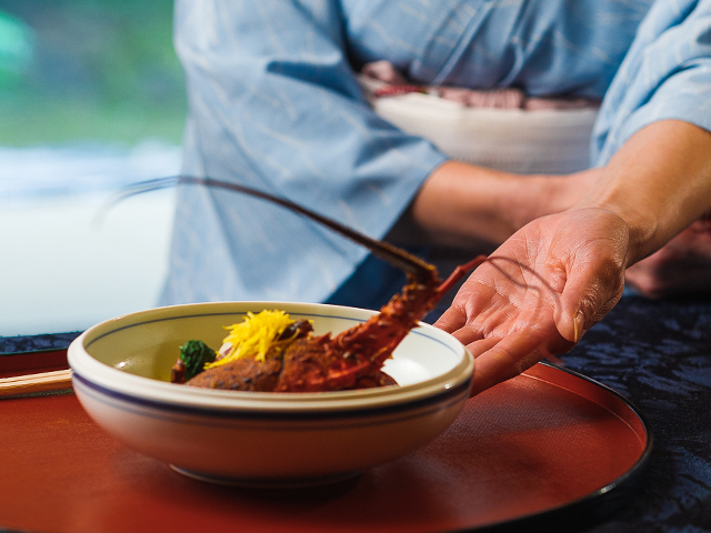 老舗料亭のおもてなし