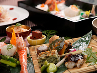 料理人の技が冴える「四季会席」