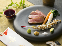 一番人気は「近江牛会席」