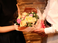 花束の手配も承ります