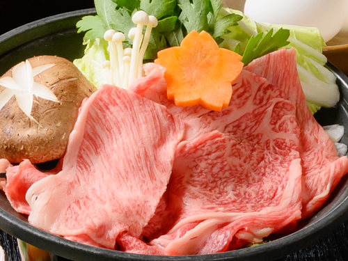三河牛のすき焼き