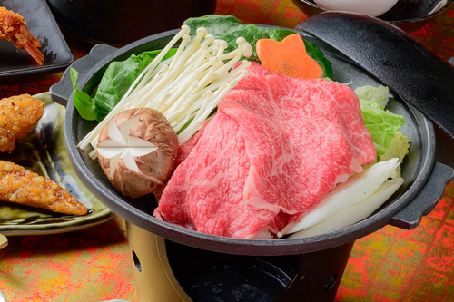 みかわ牛のすき焼き