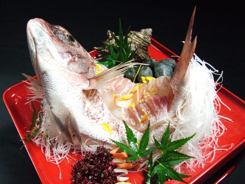 鯛活け造り