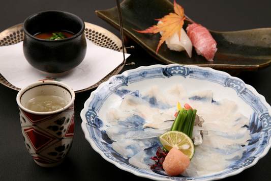 卓樂こだわりの食材を芸術的に！