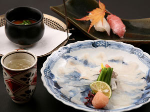 卓樂こだわりの食材を芸術的に！