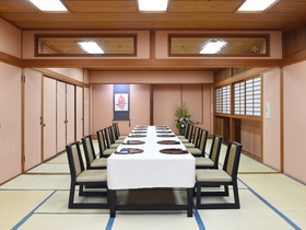 結納・顔合わせに最もご利用いただいている広々個室です。