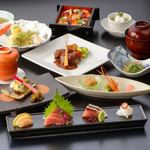 【昼会席】正統派和食を愉しむ会席コースは4100円〜多数。