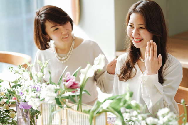 卓上の装花もご用意承ります